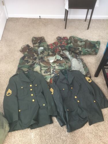 Mens Camo Surplus Army Military Jackets, Pant, Officer Jacket, & Swiss Army Pant