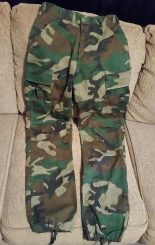 Rothco BDU Pants X-Small Regular Woodland USGI Army NATO W-23-27