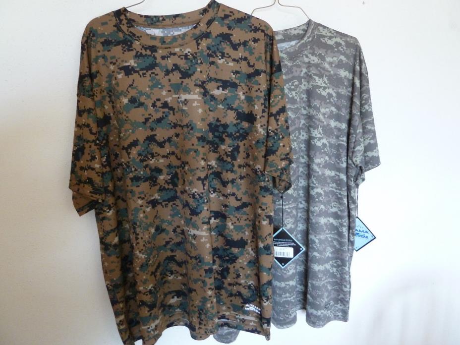 ALTAMA BATTLEWEAR Camo & Woodland Loose Fit T-Shirts Size XL NWT Set of 2 Shirts