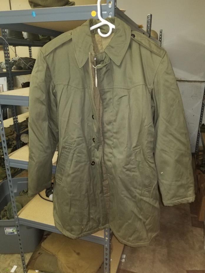 Vintage Hungarian Army Field Jacket No Size Markings