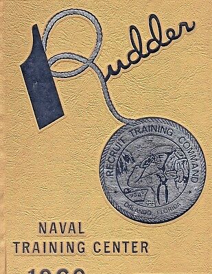 1969 Rudder - Naval Training Center Yearbook - NAMES IN LISTING!