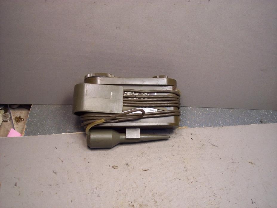 TRC-3A SEISMIC INTRUSION DETECTOR -  unused