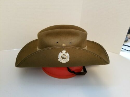 Royal Australia Engineers hat Made by Fayrefield, Melbourne, 1960's -6 3/4