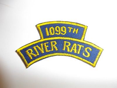 e0843 Vietnam US Army 1099th River Rats Transportation Company tab IR13C