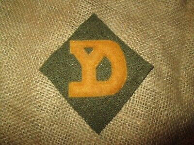 WWI US Army 26th Division patch AEF wool