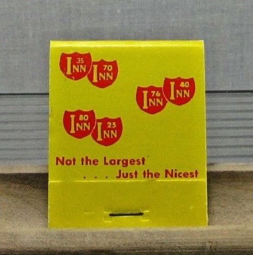 Interstate Inns, A Division of Rite-A-Way Vintage Matchbook - FULL