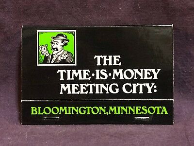 Matchbook Bloomington Convention Bureau Bloomington MN 40 strike