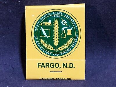 Matchbook NDSU Fargo ND 1983 Football National Champs