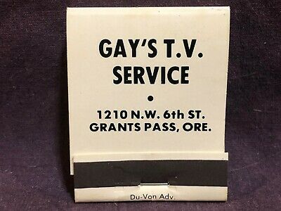 Matchbook Gay's TV Service Grants Pass OR 20 strike