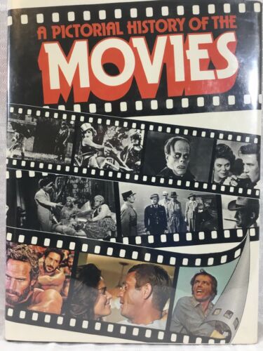 Vintage book 1976  - A Pictorial History of the MOVIES !!
