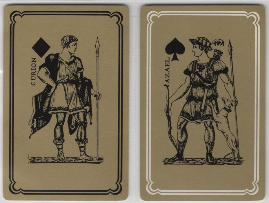 2 swap playing cards; playing cards