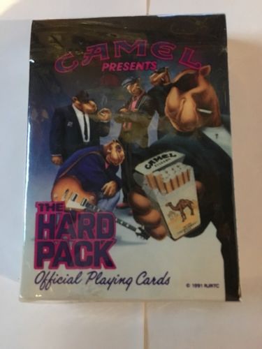 CAMEL PRESENTS THE HARD PACK OFFICIAL PLAYING CARDS 1991 SEALED DECK