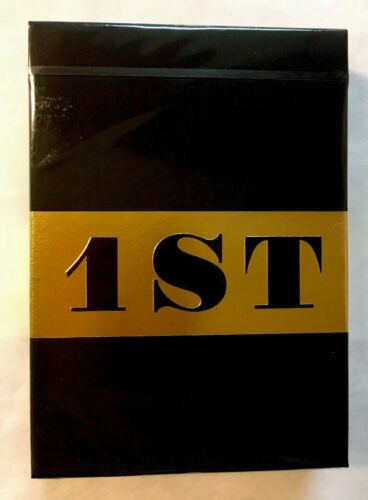 1st Deck-V2 Black(Limited Edition) By Chris Ramsay Luxury Playing Cards Sold Out