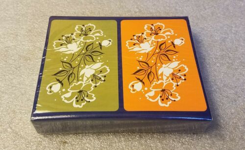 VINTAGE BLACKSTONE PLASTIC COATED DOUBLE DECK PLAYING CARDS, SEALED