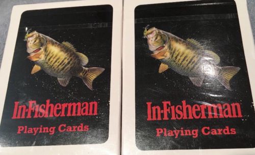 Playing Cards 2 Pack Of In-Fisherman Sport Fish Of Fresh Water