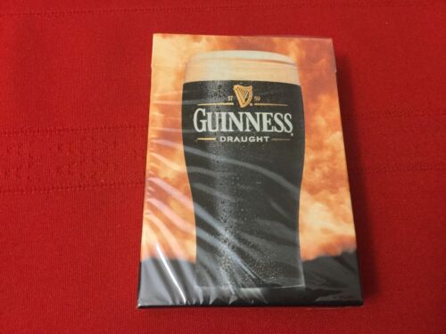 New In Sealed Package Guinness Playing Cards New