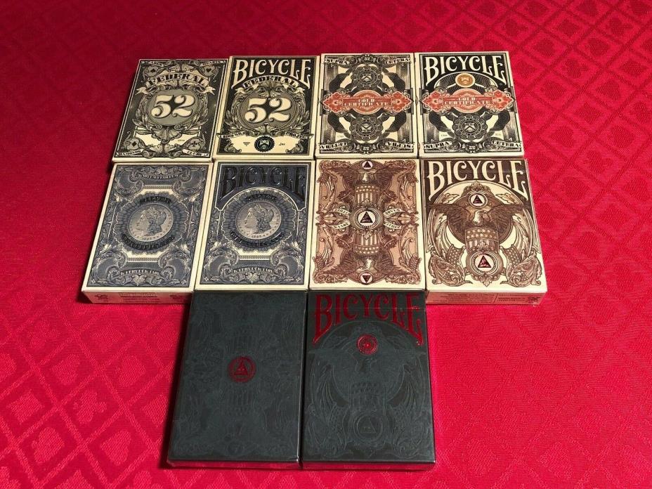 Federal 52 Ten Deck Set of Playing Cards by Kings Wild Project