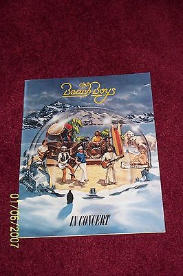 Beach Boys  CONCERT PROGRAM ---1981