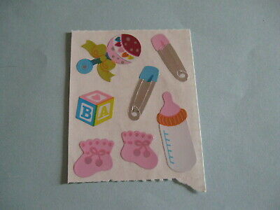 vintage sandylion mylar baby sticker module  (free shipping $20 min)