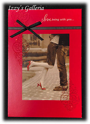 Hallmark I Love Being With You Photo Couple Glad We're Together Valentine's Card