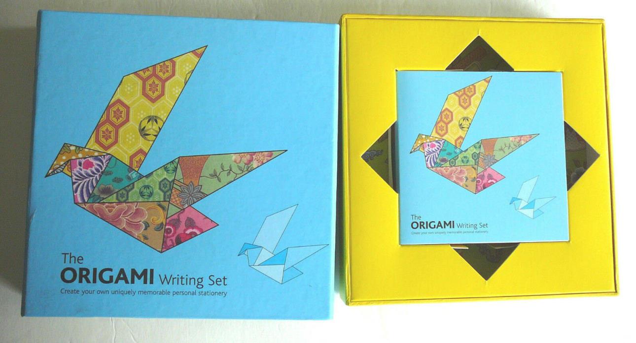 New Origami Writing Set Make Personal Stationary Snowy Rainy Day Activity