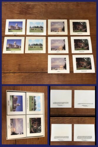 10 Kentucky Horses CARDS Bluegrass Lake Sunset My Old Home Capital Vintage BLANK