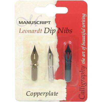 Manuscript Leonardt Dip Pen Nib Set Copperplate 499993014314