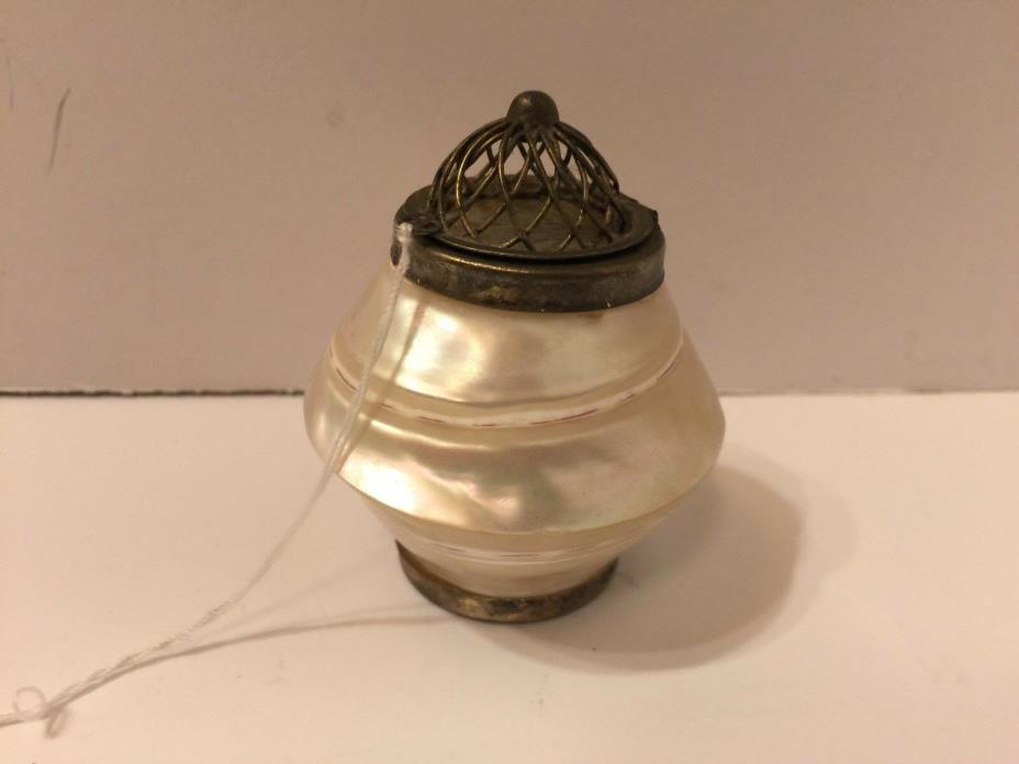 ANTIQUE VICTORIAN SHELL INK WELL