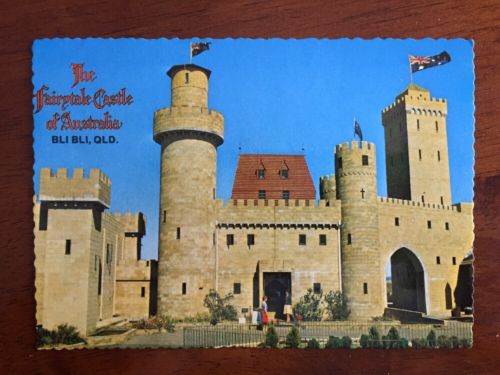 Fairytale Medieval Castle Bli Bli Queensland Australia Postcard