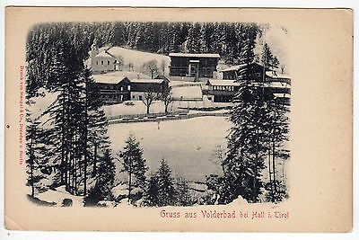 GRUSS AUS VOLDERBAD Hall in Tirol AUSTRIA PC Postcard AUSTRIAN Tyrol VOLDERS