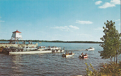 Traversier Lac des Deux- Montagnes Ferry OKA via COMO Quebec Canada Postcard