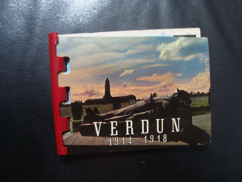 VINTAGE VERDUN 1914-1918 FRANCE/GERMANY SOUVENIR FOLDER
