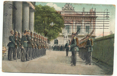 Berlin Germany neue wache abiosung New Guard c1911 Postcard