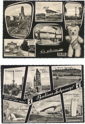 Germany / Berlin Lot of 2 Old Postcards
