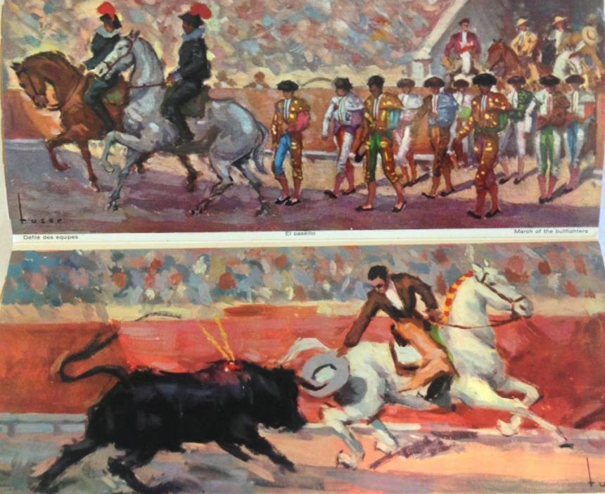 Spanish Bullfighting Postcard Pack: Corrida de Toros; ; Spain