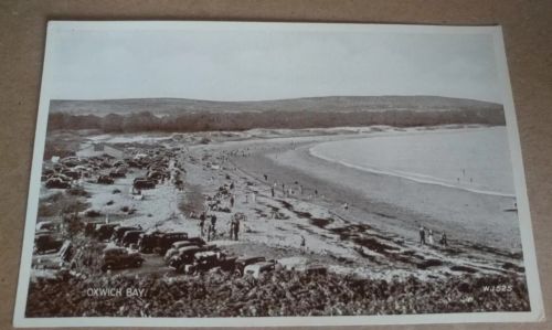 Vintage Postcard Oxwich Bay England United Kingdom