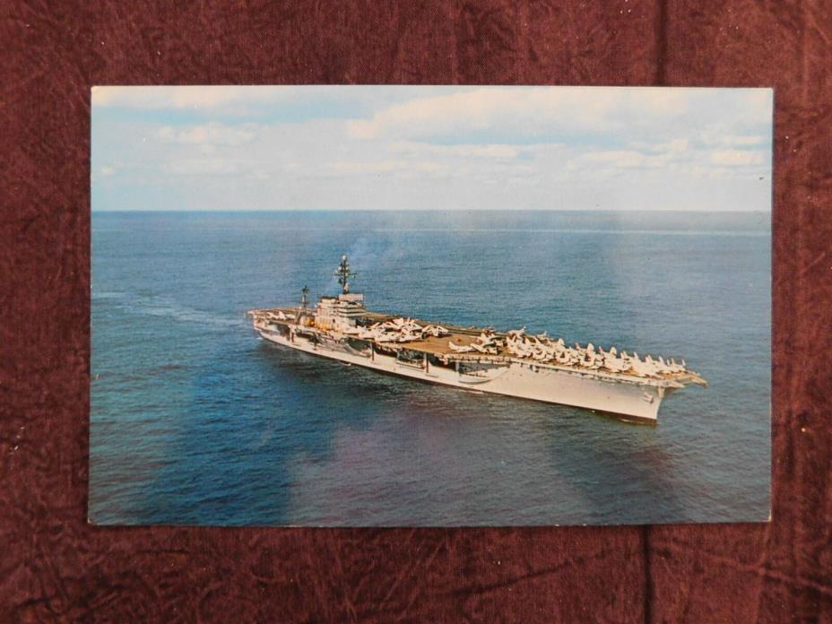 Vintage Postcard: USS Constellation