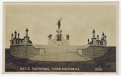 WW1 NEWFOUNDLAND REGIMENT POSTCARD - NFLD NATIONAL WAR MEMORIAL (S.H. PARSONS)