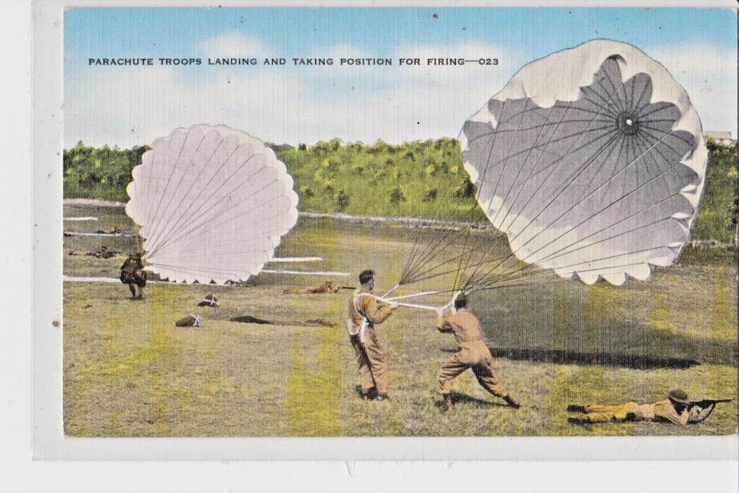 US ARMY PARACHUTE TROOPS TRAINING