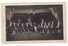 1916 Band with US Flags RPPC Postcard