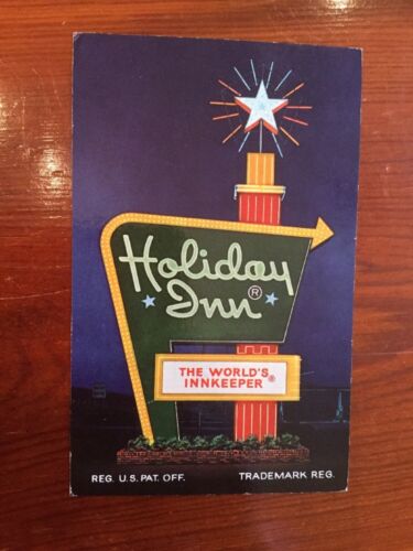 VINTAGE HOLIDAY INN POSTCARD, Oklahoma City, Okla 1971