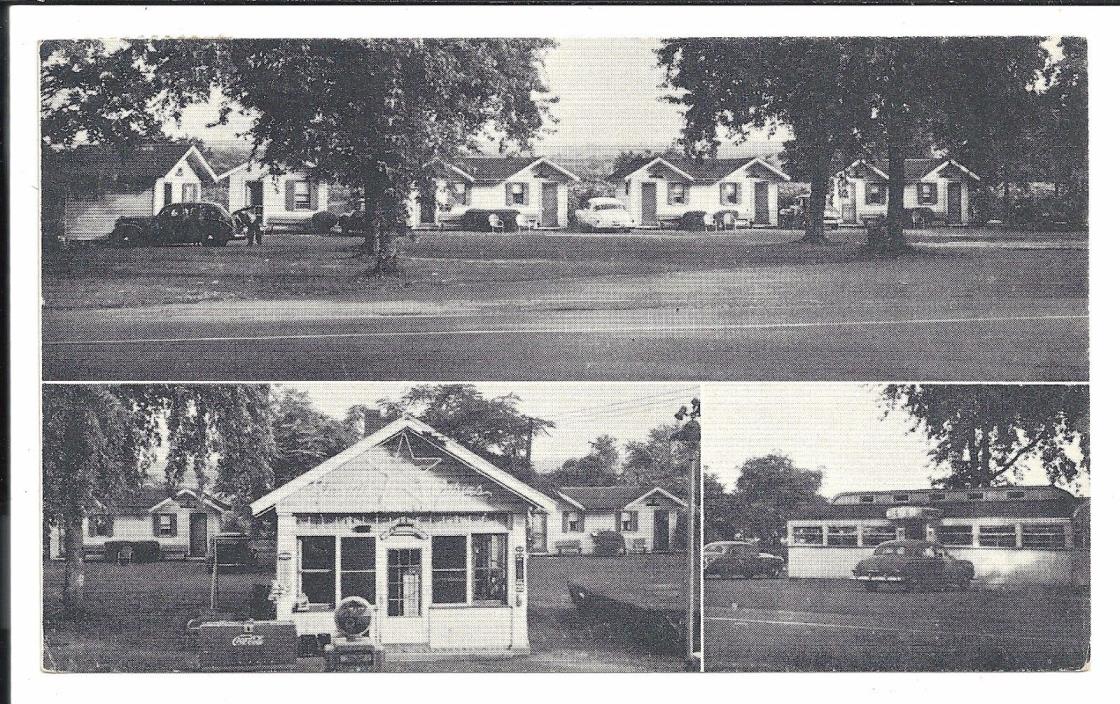 Starlite Camp and Diner Westfield NY Vintage Original Postcard