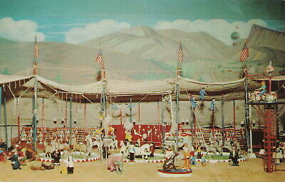 US IN Santa Claus ROADSIDE SANTA CLAUS LAND 1950s COLVINS MINIATURE CIRCUS!!!