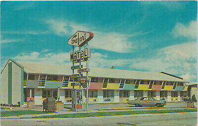 US WI Milwaukee 1960s MID CENTURY MODERN MOTEL ERA FUN at The Safari Motel!!!