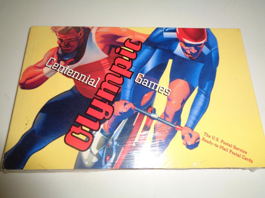 1996 CENTENNIAL SUMMER OLYMPIC GAMES 20 cent Postcard Set of 20  in book *
