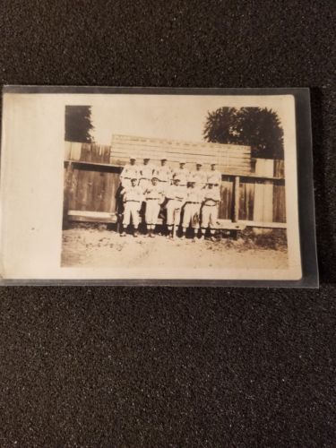 Baseball Team Real Photo Vintage Postcard