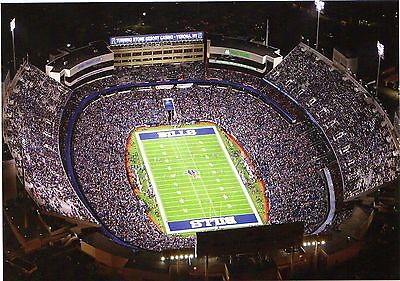 Buffalo Bills New Era Field Football Stadium Postcard