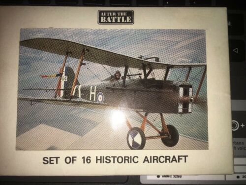 Set Of 16 Historic Aircraft Postcards Set E10 By After The Battle