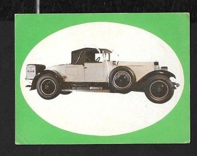 ROLLS ROYCE 1923 LABATT BEER CAR SHOW EXPO AD CARD THE BELLES OF YESTERYEAR