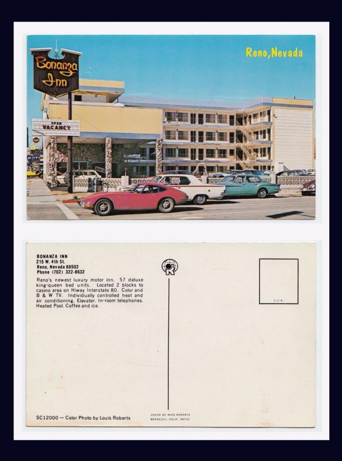 TOYOTA 2000GT AT INTERSECTION IN RENO NEVADA CIRCA 1968 MIKE ROBERTS, PUBLISHER